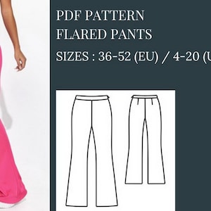 Pants Pattern, Women Pants Pattern, Trousers Patterns, Patterns Sewing ...