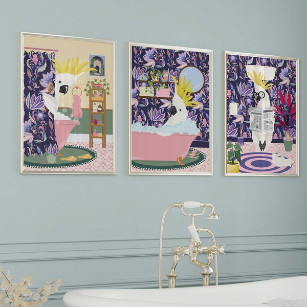 Funny Bathroom Art - Etsy