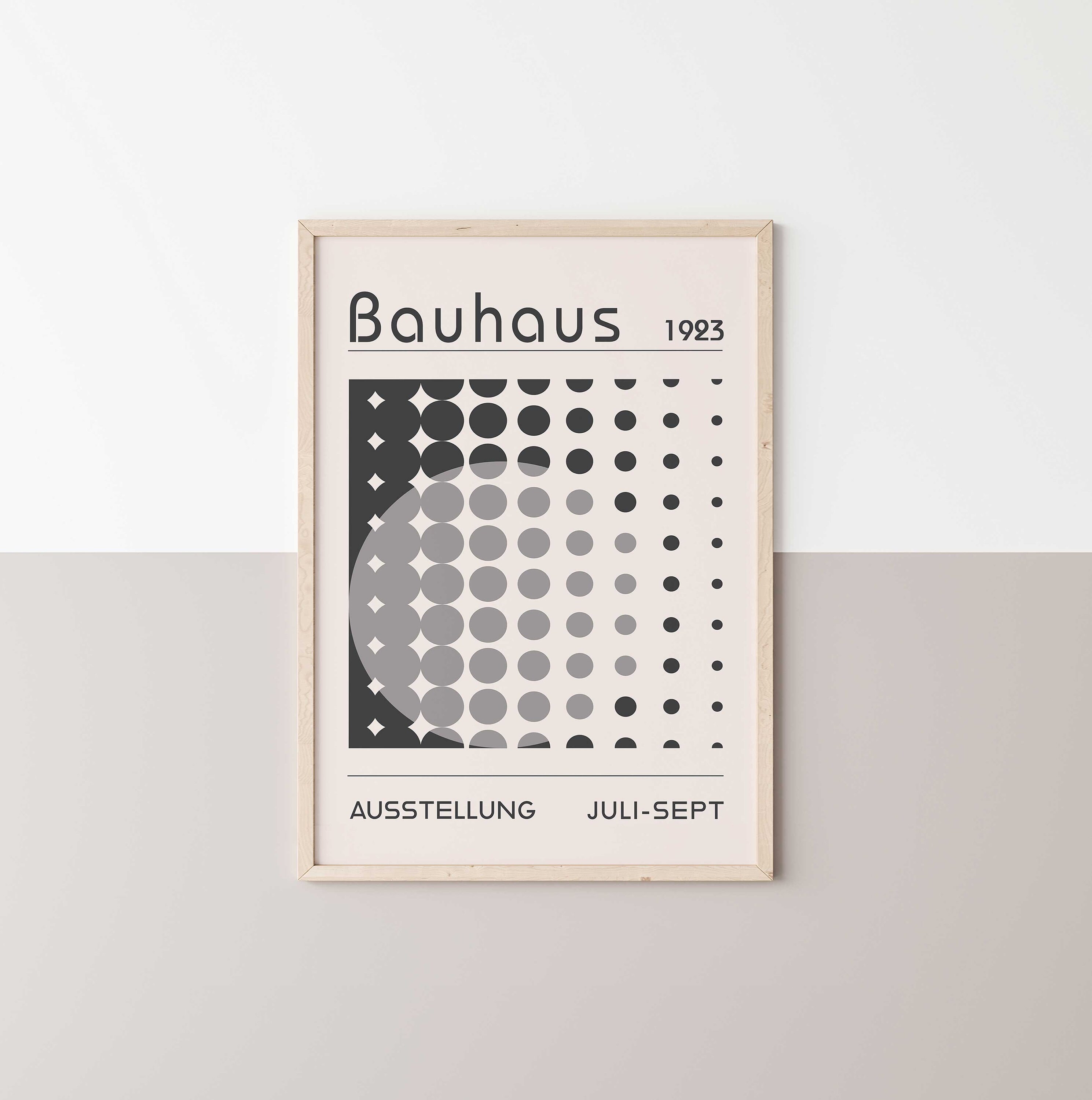 Bauhaus Poster Printable Wall Art, Exhibition Poster Bauhaus Print Set ...
