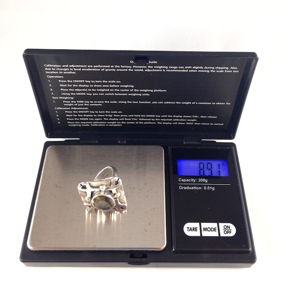 Labradorite Sterling Silver Bold Statement Ring B… - image 10