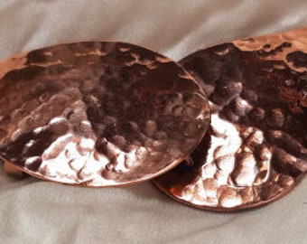handforged copper buckle for cloak, jacket, coat