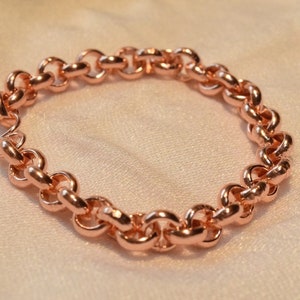 Copper Bracelets - big chain Venus thread -