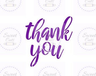 Cookie Stencil Blyss Thank You Stencil Thank You Cookie Stencil FAST Shipping!! Thank You Stencil Decorating Cake Stencils