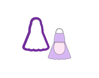 Apron Cookie Cutter - Mothers Day Cookie Cutters - Baking Cookie Cutters - Cooking Cookie Cutters - Kitchen Cookie Cutters - Clay Cutters