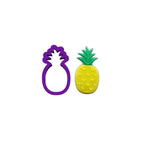 Pineapple Cookie Cutter - Fruit Cookie Cutters - Food Cookie Cutters - Fondant Cutters - Polymer Clay Cutters - Cookie Cutters - Cutters