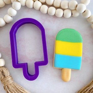 Popsicle Cookie Cutter - Ice Cream Cookie Cutters - Food Cookie Cutters - Fondant Cutters - Polymer Clay Cutters - Cookie Cutters - Cutters