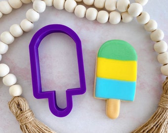 Popsicle Cookie Cutter - Ice Cream Cookie Cutters - Food Cookie Cutters - Fondant Cutters - Polymer Clay Cutters - Cookie Cutters - Cutters