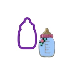 Baby Bottle Cookie Cutter - Bottle Cookie Cutter - Baby Cookie Cutters - Cookie Cutters - Fondant Cutters - Craft Cutters - Clay Cutters