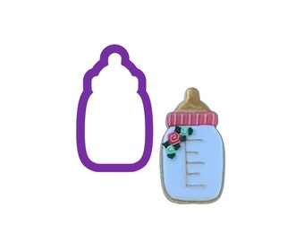 Baby Bottle Cookie Cutter - Bottle Cookie Cutter - Baby Cookie Cutters - Cookie Cutters - Fondant Cutters - Craft Cutters - Clay Cutters