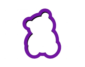 Baby Bear Cookie Cutter - Bear Cookie Cutter - Teddy Bear Cookie Cutter - Animal Cookie Cutters - Zoo Cookie Cutters - Cookie Cutters