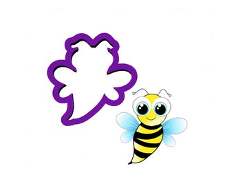 Bee #2 Cookie Cutter - Spring Cookie Cutters - Animal Cookie Cutters - Easter Cookie Cutters - Bee Cookie Cutter - Cute Cookie Cutters