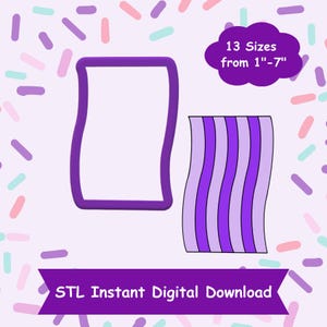 Cortador de biscoitos de toalha de praia STL Digital Download - Download digital instantâneo STL para impressão 3D - Cortador de biscoitos de praia - Cortador de biscoitos de toalha