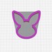 Bunny Rabbit Head Cookie Cutter - Easter Cookie Cutters - Spring Cookie ...