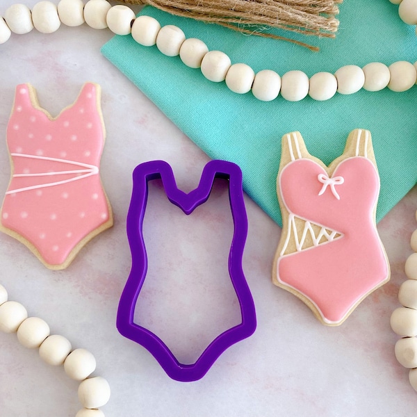 Swimsuit Cookie Cutter - Bathing Suit Cookie Cutter - Cookie Cutters - Clothing Cookie Cutters - Summer Cookie Cutters - Fondant Cutters