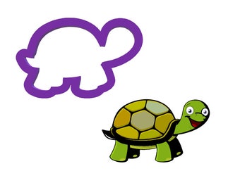 Turtle Cookie Cutter - Animal Cookie Cutters - Fondant Cutters - Cookie Cutters - Polymer Clay Cutters - Clay Jewelry Cutters - Cutters