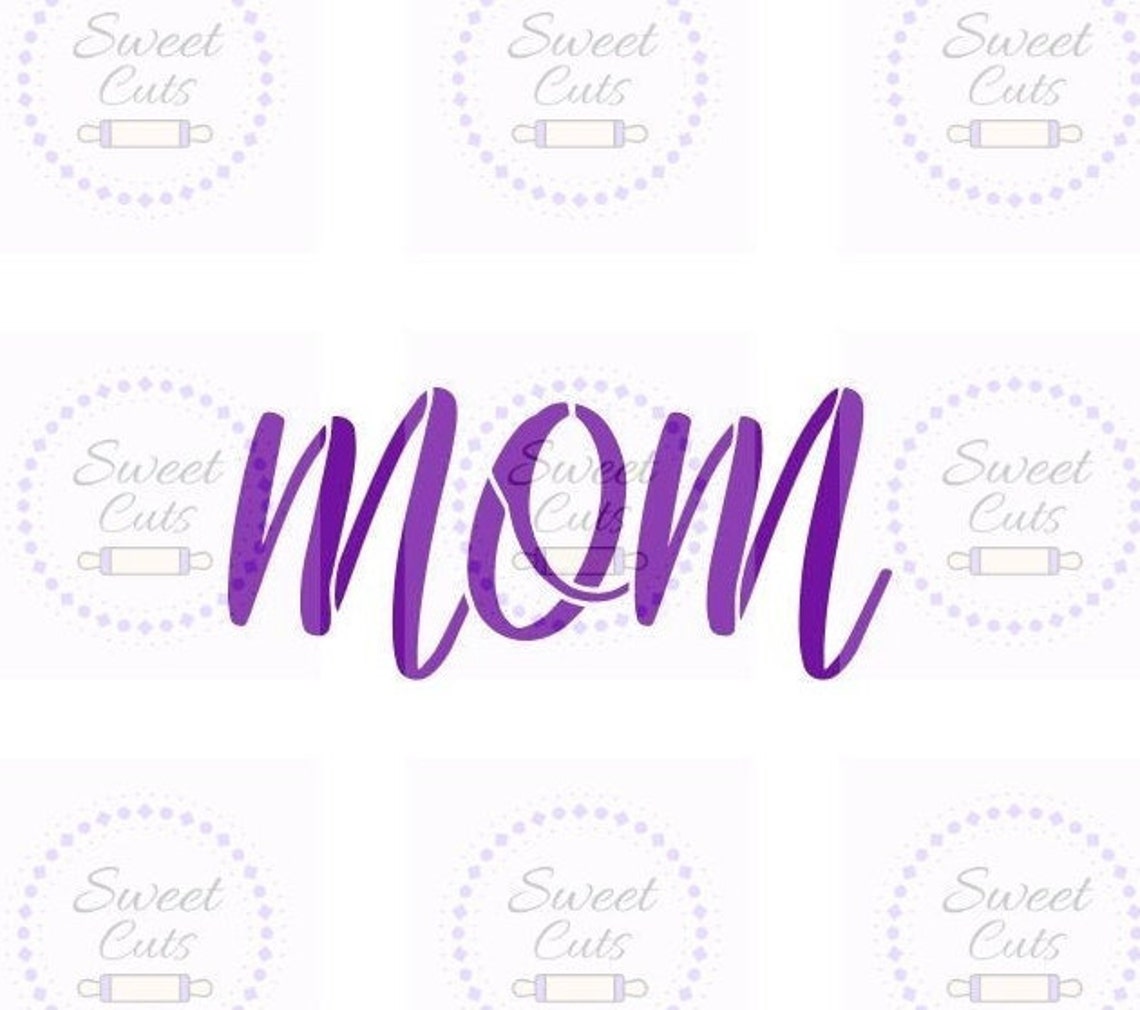 Mom Stencil Mothers Day Stencil Stencils for Cookies - Etsy
