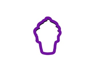Ice Cream Cone #2 Cookie Cutter - Dessert Cookie Cutters - Summer Cookie Cutters - Beach Cookie Cutters - Food Cookie Cutters - Cutters