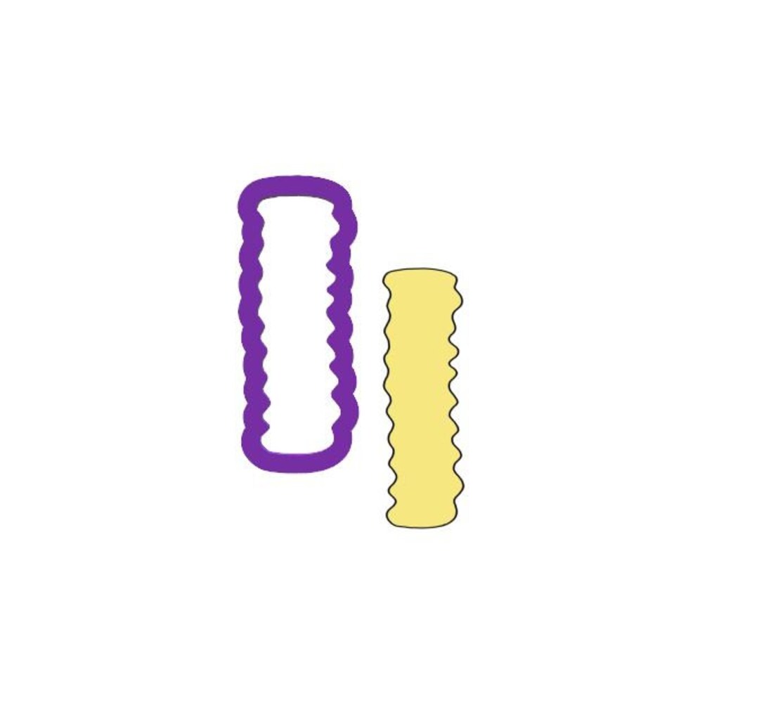 French Fry Cookie Cutter Crinkle Fry Cookie Cutter Food Cookie Cutters