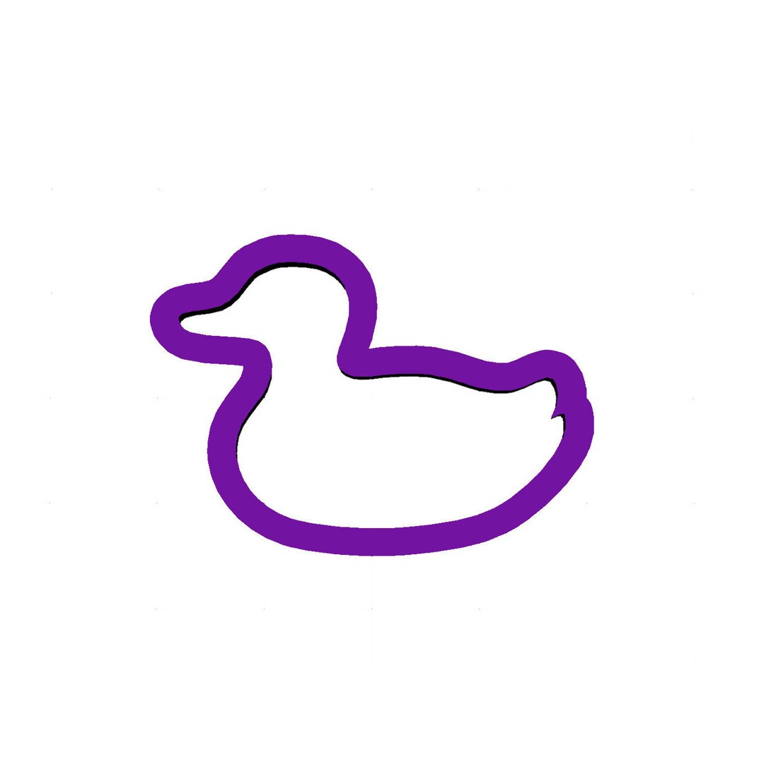 Duck Cookie Cutter - Animal Cookie Cutters - Fondant Cutters - Cookie