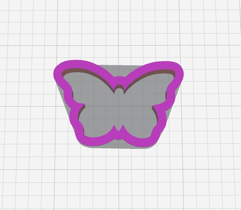 Butterfly 3 Cookie Cutter Easter Cookie Cutters Spring Etsy