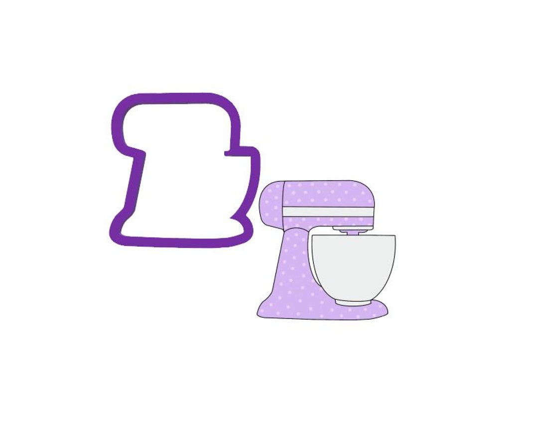 Stand Mixer Cookie Cutter Mothers Day Cookie Cutters Baking Cookie