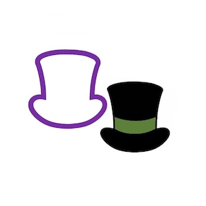 Top Hat Cookie Cutter - Father&#39;s Day Cookie Cutters
