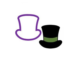 Top Hat Cookie Cutter - Father's Day Cookie Cutters