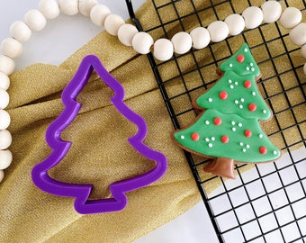 Christmas Tree Cookie Cutter - Tree Cookie Cutter - Christmas Cookie Cutters - Winter Cookie Cutters - Holiday Cookie Cutters - Clay Cutters