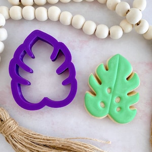 Palm Leaf Cookie Cutter - Plant Cookie Cutters - Summer Cookie Cutters - Polymer Clay Cutters - Clay Jewelry Cutters - Beach Cookie Cutters