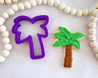 Palm Tree Cookie Cutter - Summer Cookie Cutters - Beach Cookie Cutters - Cookie Cutters - Fondant Cutters - Polymer Clay Cutters - Cutters