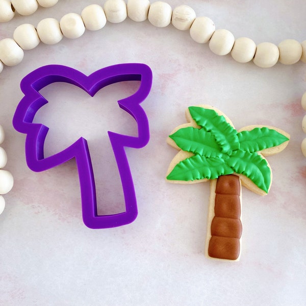 Palm Tree Cookie Cutter - Summer Cookie Cutters - Beach Cookie Cutters - Cookie Cutters - Fondant Cutters - Polymer Clay Cutters - Cutters