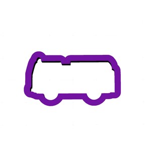 Fire Truck Cookie Cutter - Fire Fighter Cookie Cutters - Vehicle Cookie Cutters - Fireman Cookie Cutters - Fondant Cutters - Craft Cutters