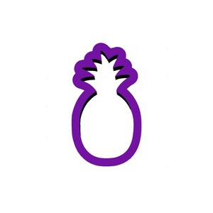 Pineapple Cookie Cutter - Fruit Cookie Cutters - Food Cookie Cutters ...