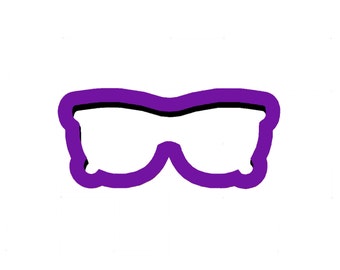 Glasses Cookie Cutter - Eye Glasses Cookie Cutter - Sunglasses Cookie Cutter - Summer Cookie Cutters - Eyeglasses Cookie Cutter - Cutters