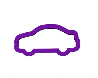 Car Cookie Cutter - Automobile Cookie Cutters - Vehicle Cookie Cutters - Transportation Cookie Cutters - Fondant Cutters - Craft Cutters