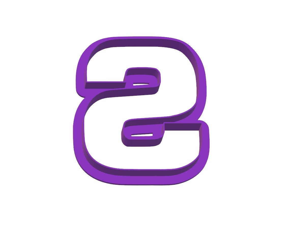 Letter S Cookie Cutter Alphabet Cookie Cutters Letter Etsy