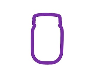 Jar Cookie Cutter - Home Cookie Cutters - Jam Cookie Cutter - Jelly Cookie Cutter - Peanut Butter Cookie Cutter - Cookie Cutters - Cutters