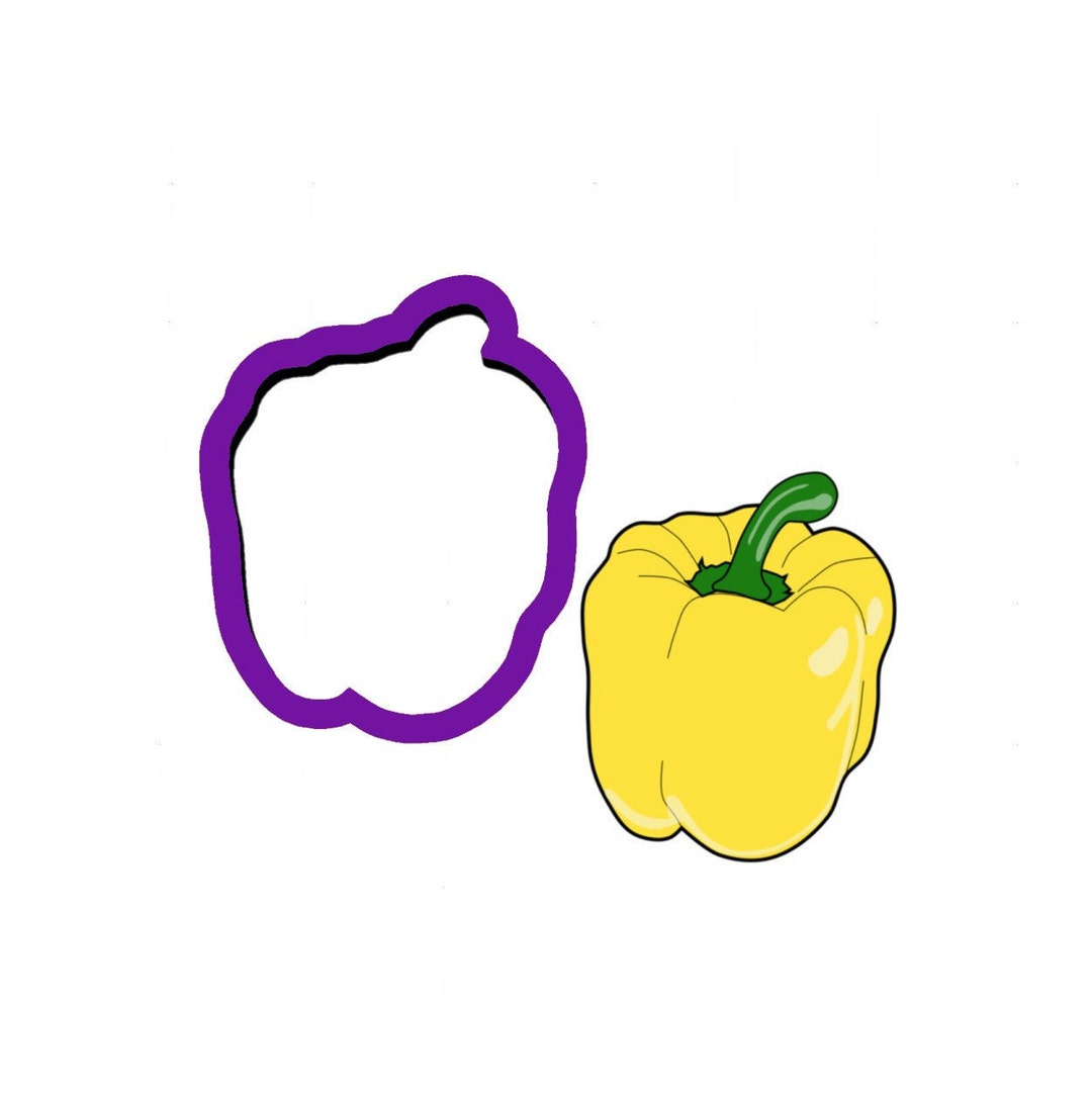 Bell Pepper Cookie Cutter Veggie Cookie Cutters Food Cookie Cutters