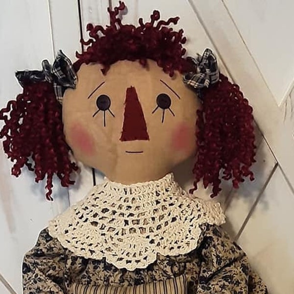 Primitive Raggedy Ann D0ll