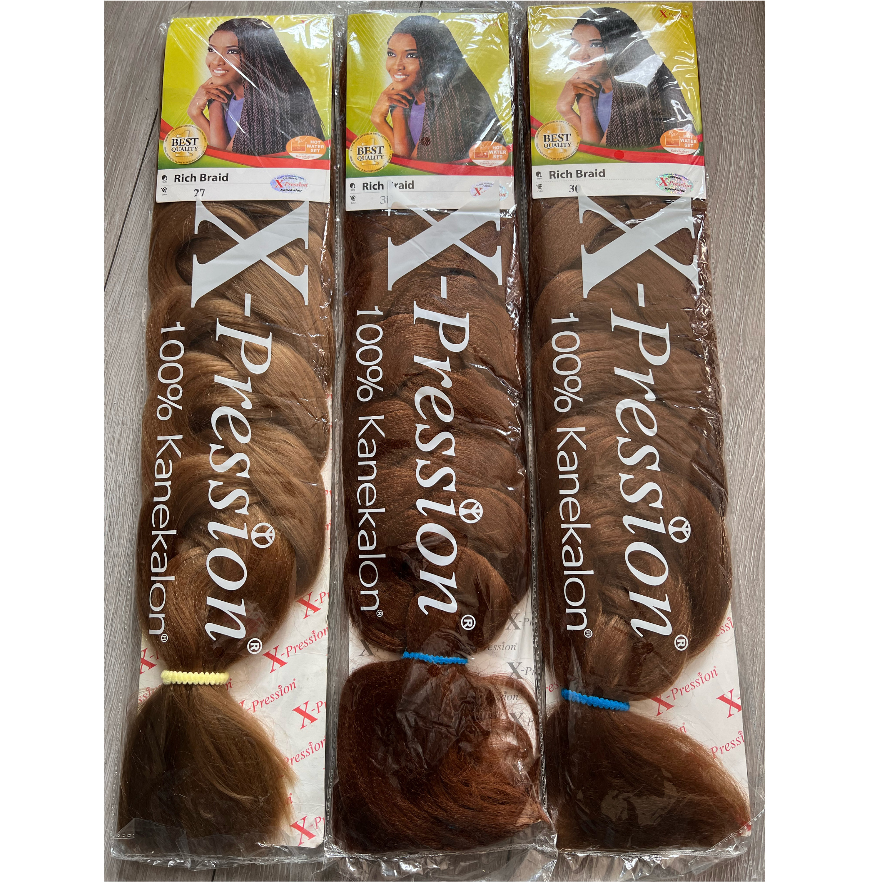 X-Pression Rich Braid (big packs) Original Kanekalon 100%