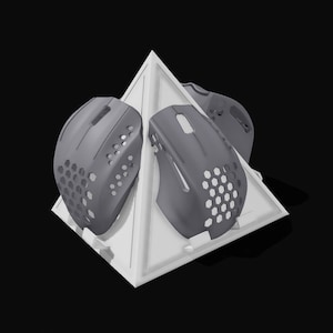 Supporto per mouse da gioco piramidale