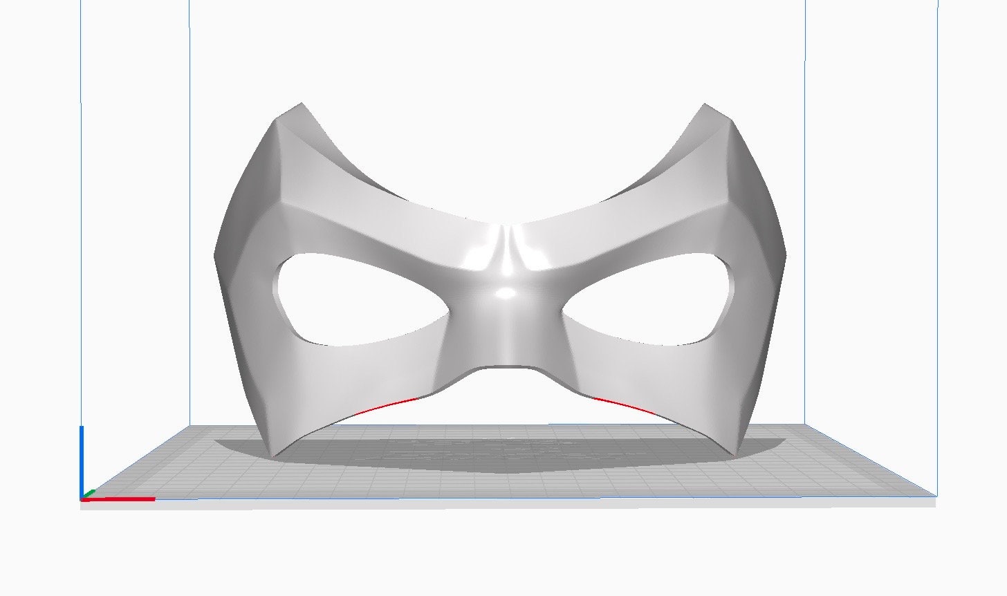 Robin Domino Mask - Etsy