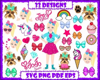 Download Jojo Siwa Print And Cut Svg Layered Svg Cut File