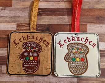 Digital Design - Ornament LebKuchen Ginger Glove