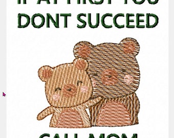 Digital Design - Mothers Day Sketchy Bears