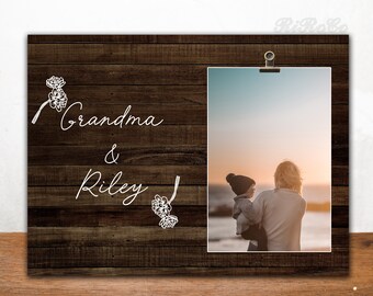 GRANDMA FRAME, Mother's Day gift for Grandma, Grandma and Me , Personalized frame for gramma, Personalized Grandma mother day gift