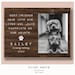 Dog memorial gift, pet memorial picture frame, personalized dog remembrance photo 