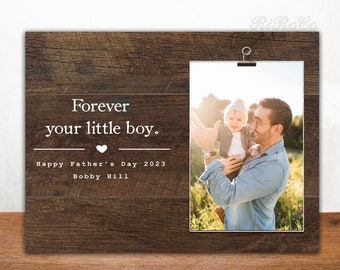 Father's Day GIFTS for DAD, Personalized picture frame for Birthday, Fathers Day from daughter, 4x6 photo