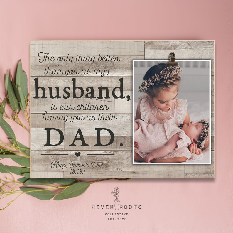 Father's Day Gift for Husband Father's Day Frame Etsy