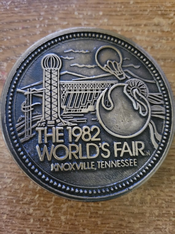 1982 World's Fair Belt Buckle